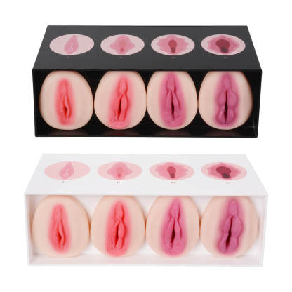 Vaginal Tightness Comparison Model with White & Black Case