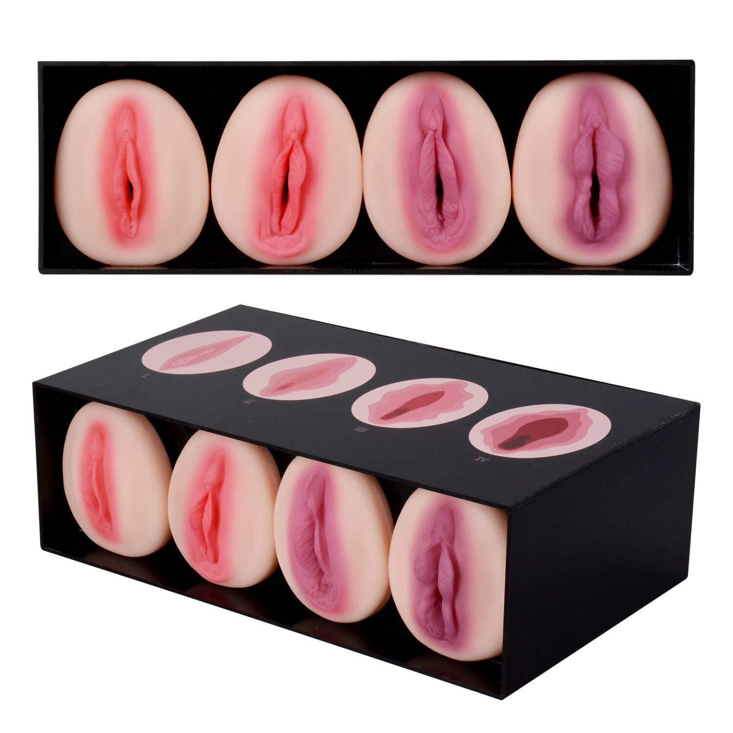 Vaginal Tightness Comparison Model with Black Case