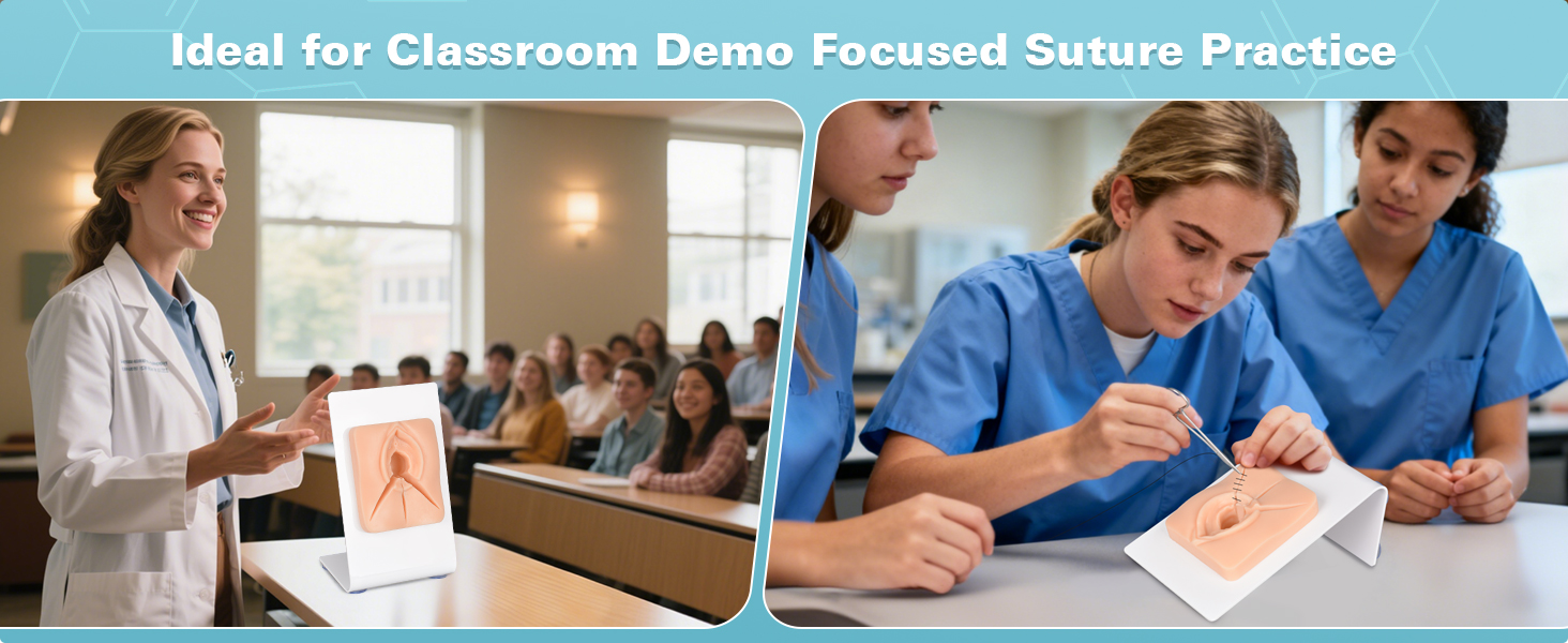 Vulva Episiotomy Suturing Model with Multi Incision