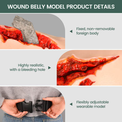 Wearable Penetrating Abdominal Trauma Trainer Kit