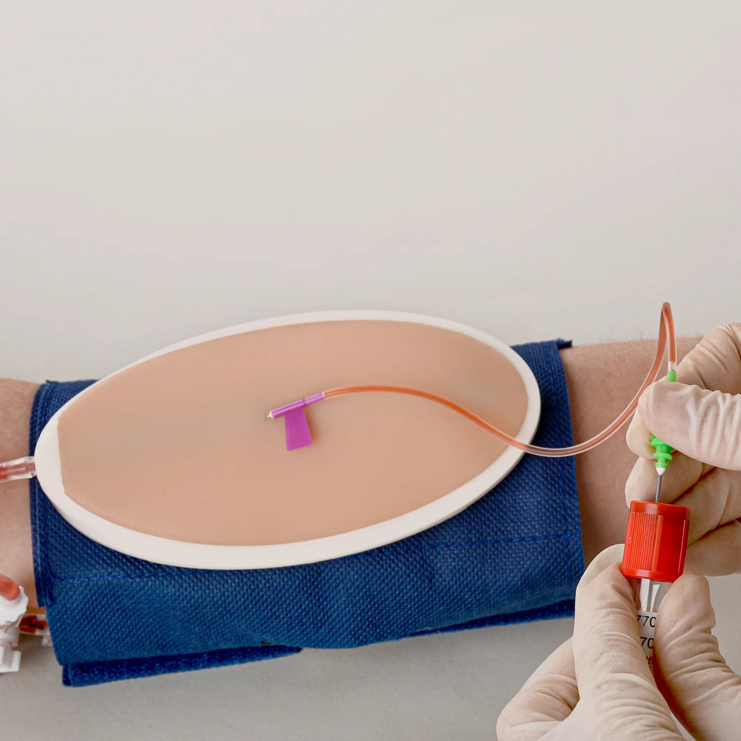 Wearable IV Cannulation Insertion Practice Kit