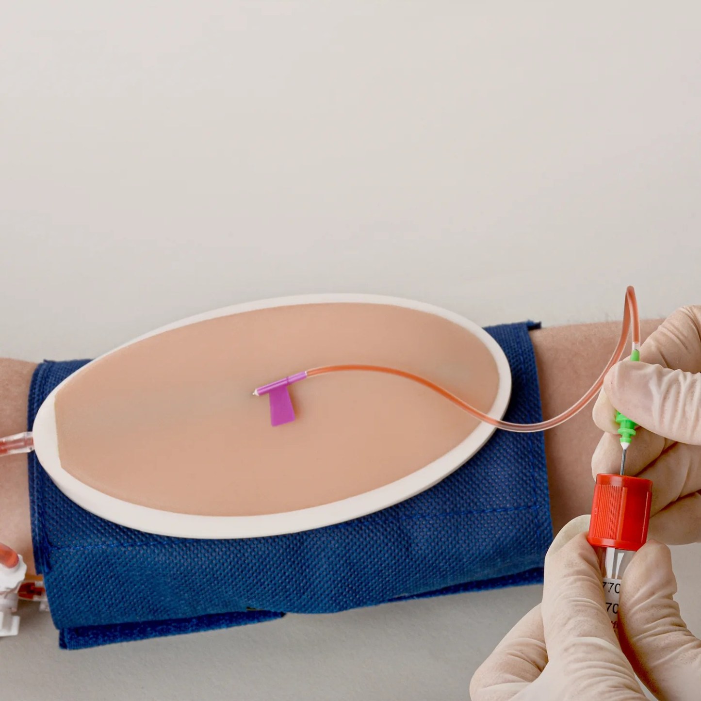 Wearable IV Cannulation Insertion Practice Kit