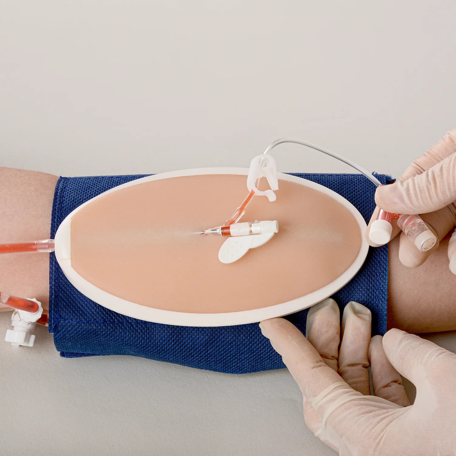 Wearable IV Cannulation Insertion Practice Kit