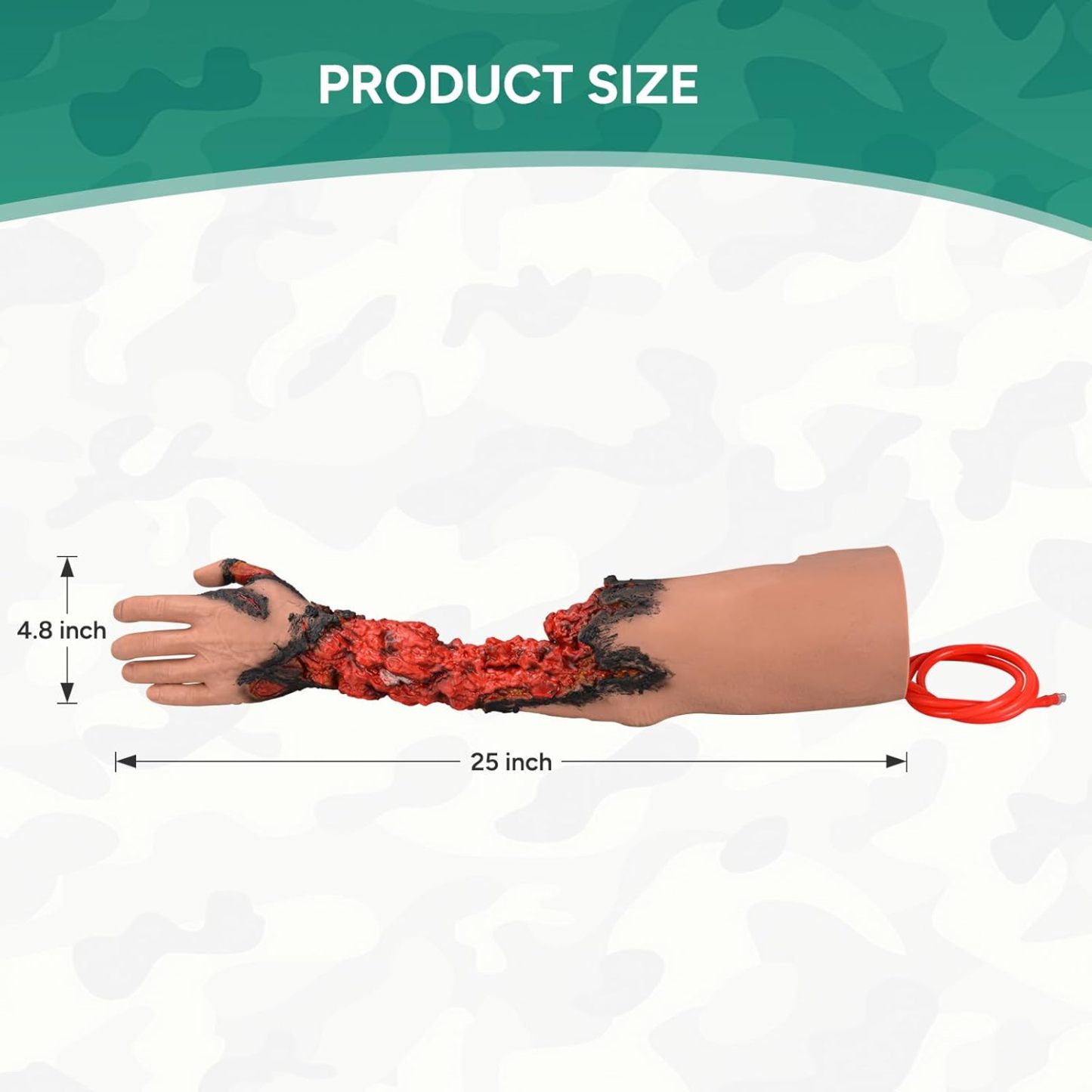 Wearable Arm Amputation Trauma Wound Packing Training Kit