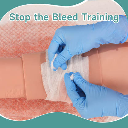 Wearable Bullet Wound Arm Sleeve for Bleeding Control