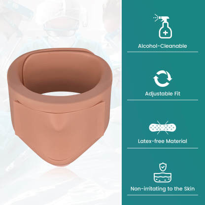 Wearable Cricothyrotomy Task Trainer - Realistic Neck Simulation Model