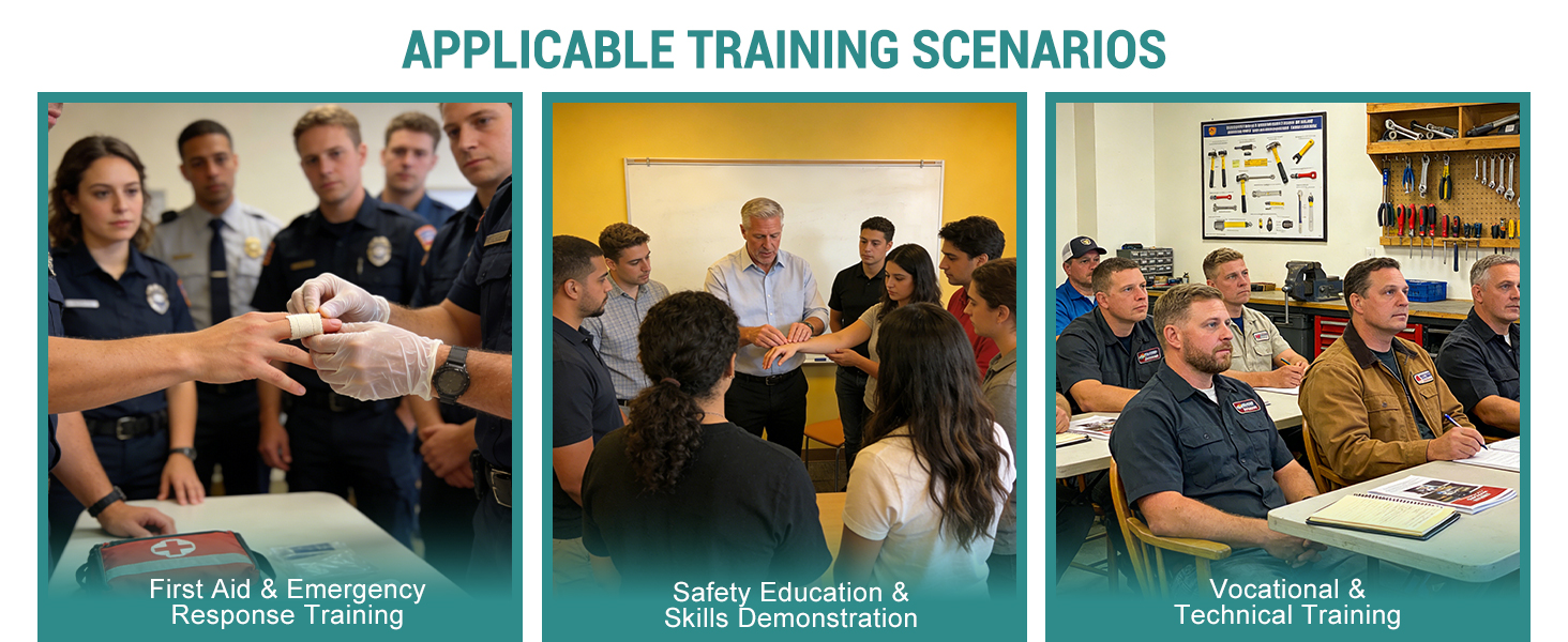 Wearable Finger Foreign Object Injury Trainer for First Aid Training