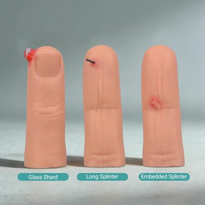 Wearable Finger Foreign Object Wound Simulation Trainer