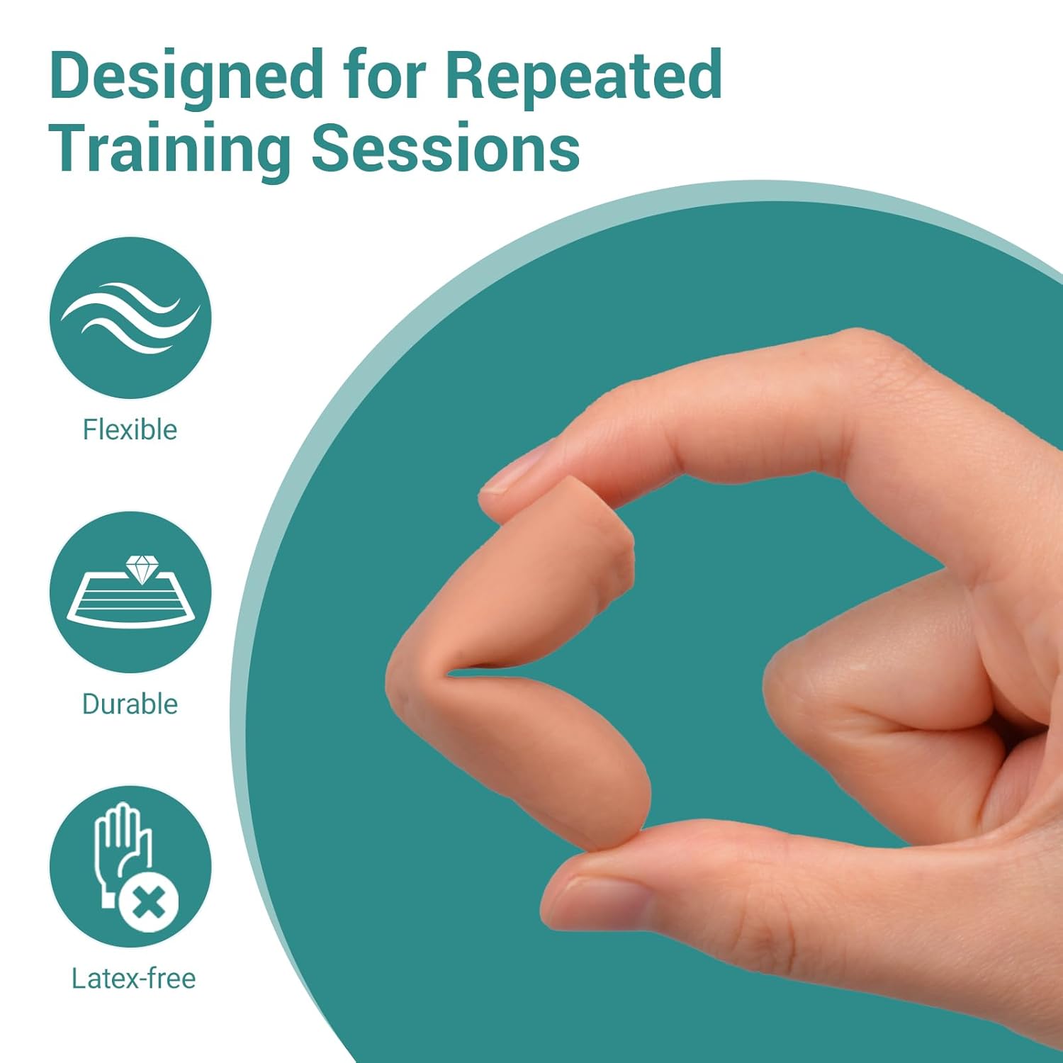 Wearable Finger Foreign Object Wound Simulation Trainer