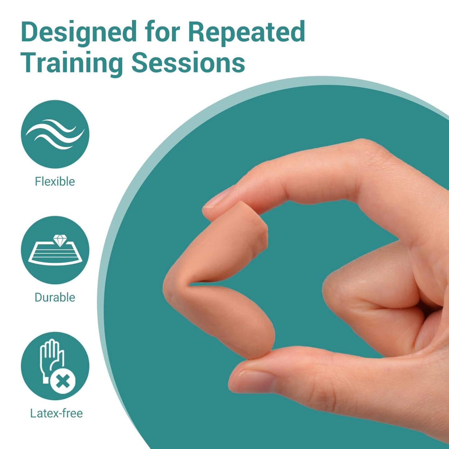 Wearable Finger Foreign Object Wound Simulation Trainer