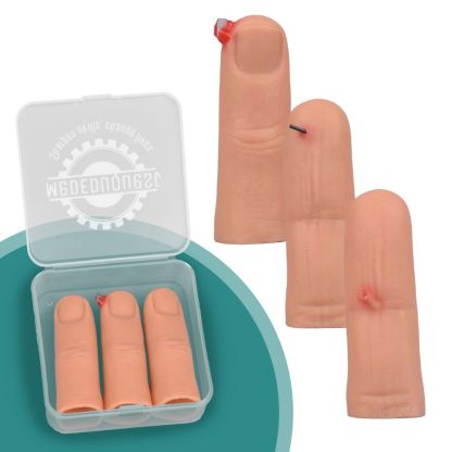 Wearable Finger Foreign Object Wound Simulation Trainer