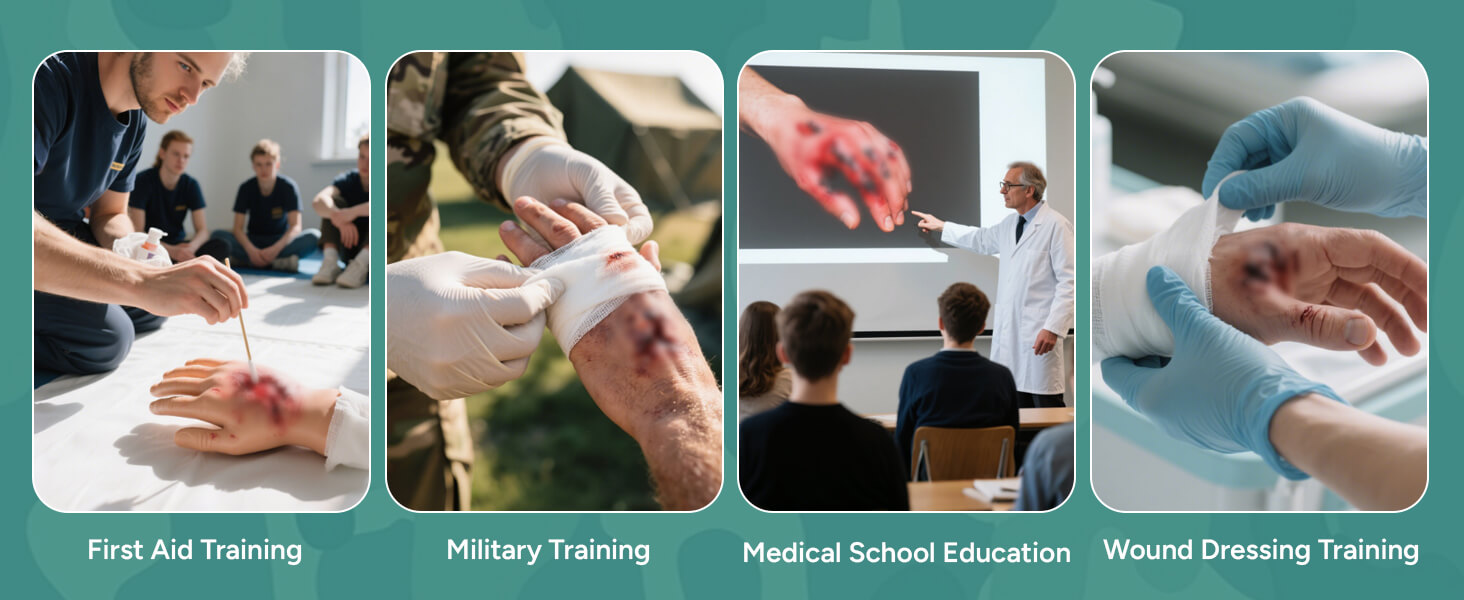 Hand Burn Wound Care Trainer Application