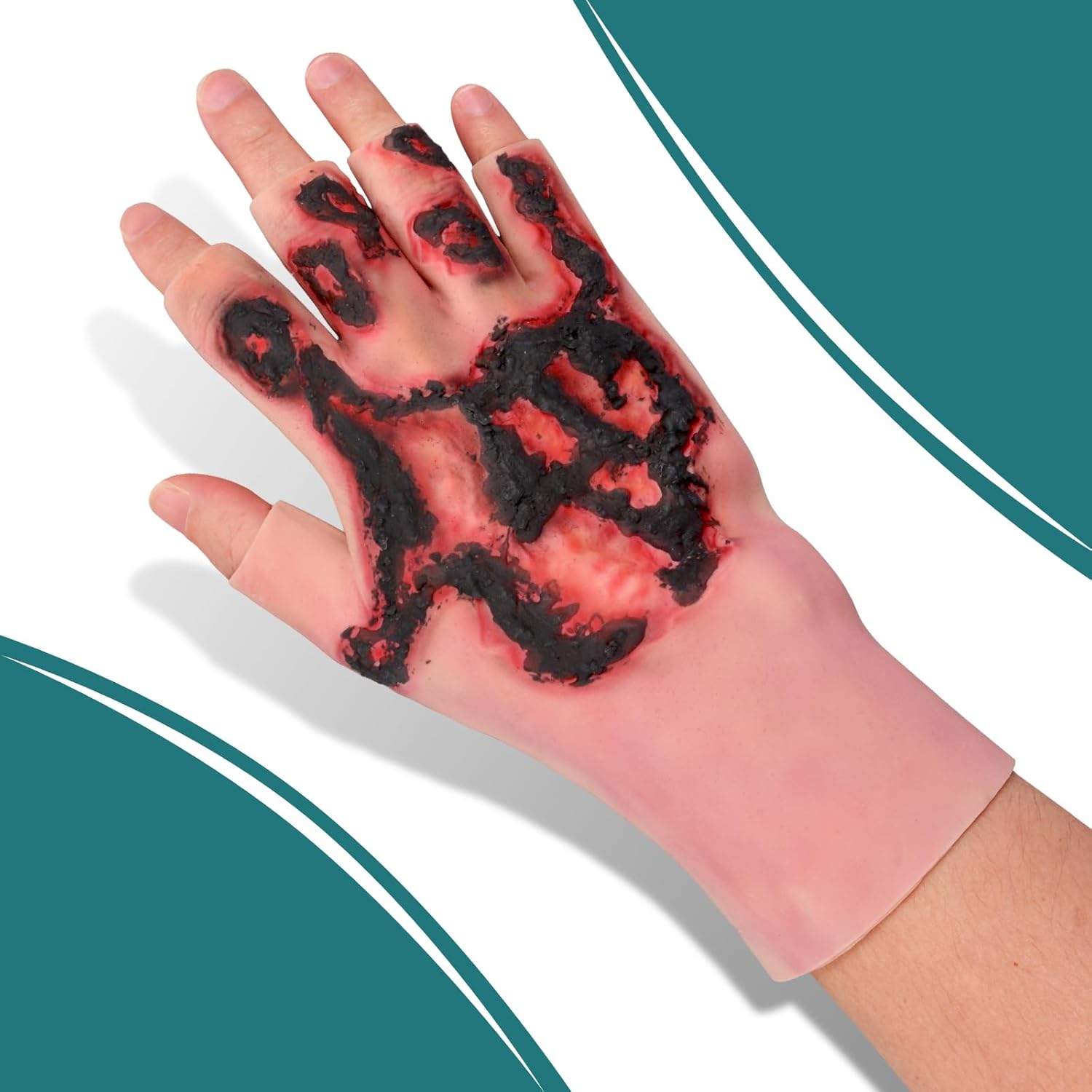 Wearable Hand Burn Moulage