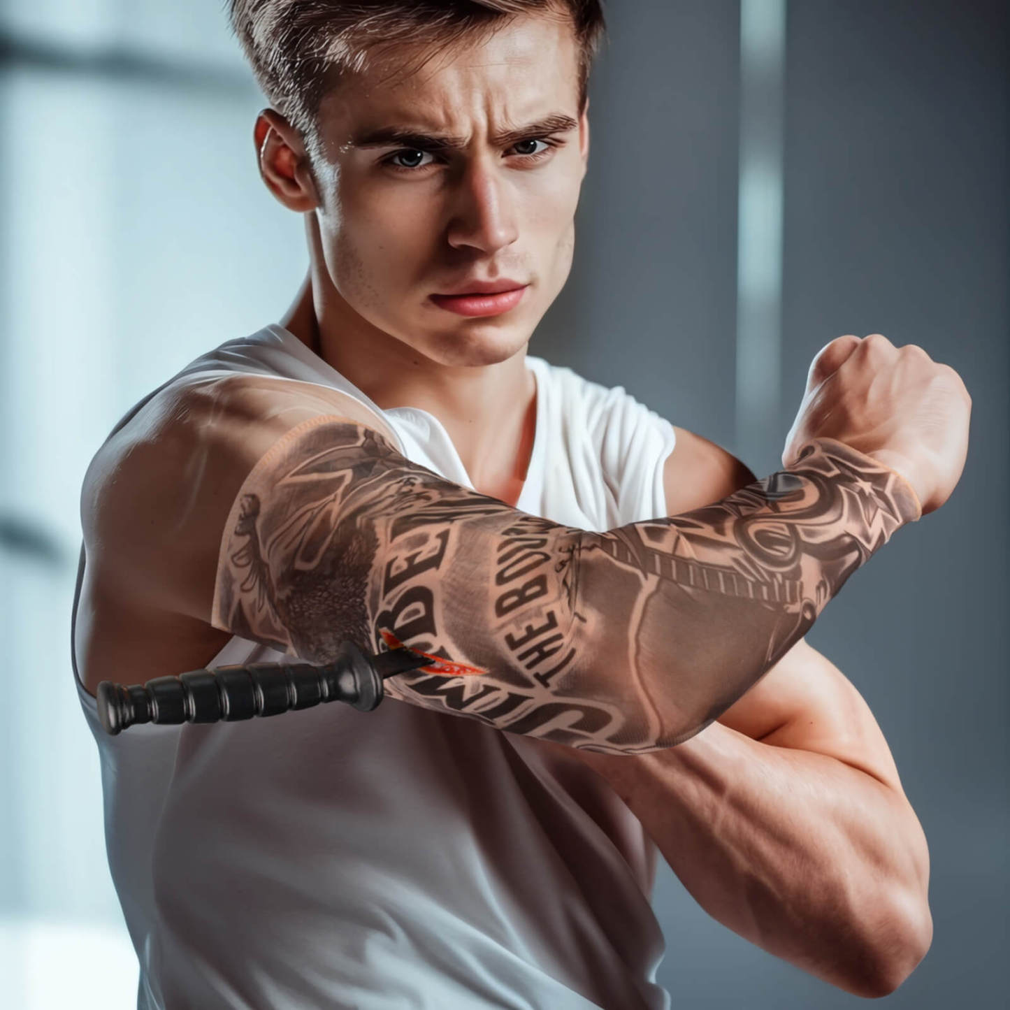 Wearable Knife Wound Sleeve