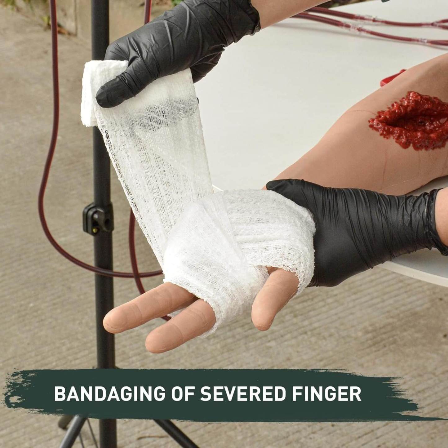 Wearable Multi-Wound Packing Arm Tourniquet Trainer Kit