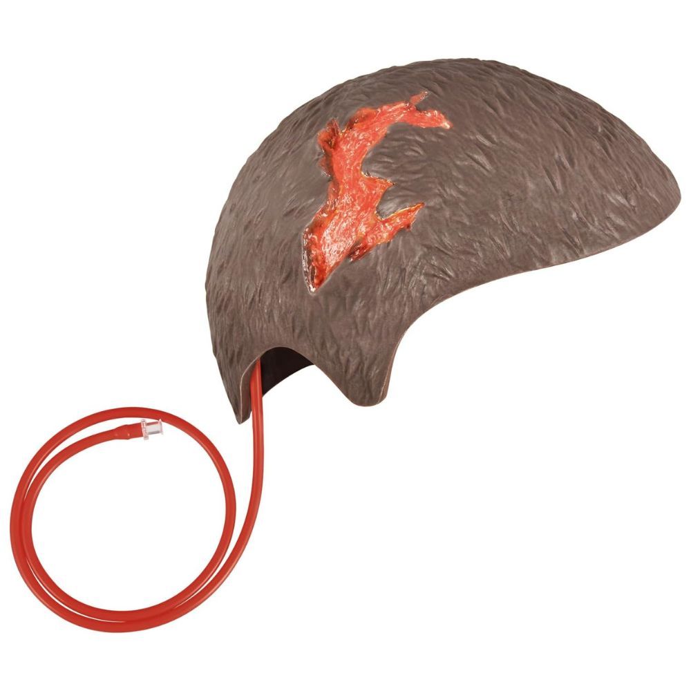 Wearable Open Scalp Wound Care Training Kit