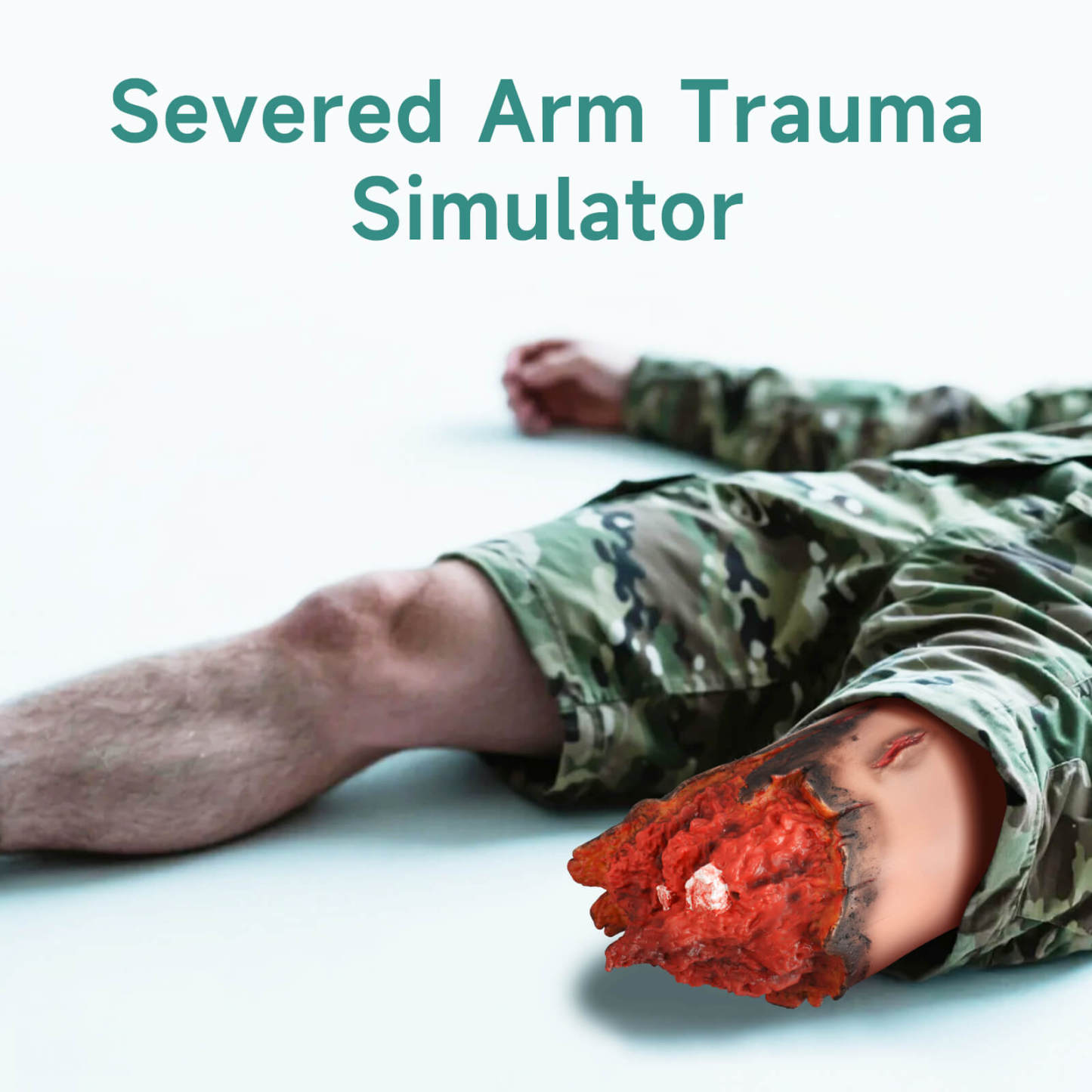 Wearable Severed Leg Trauma Model for Hemostasis Training