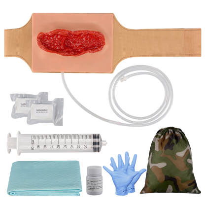 Wearable Thigh Laceration Hemostasis Training Kit