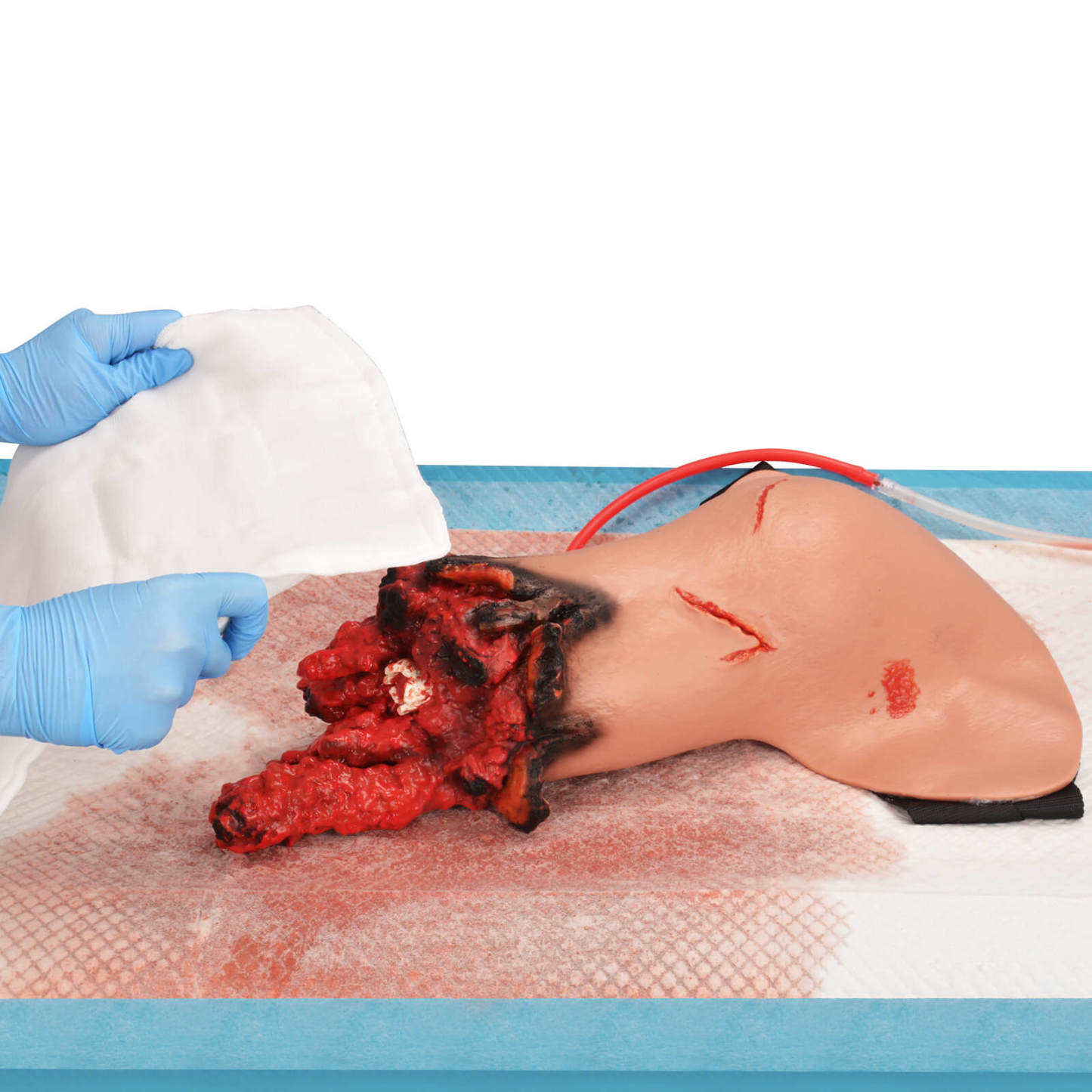 Wearable Tourniquet Wound Packing Right Arm Trainer Kit