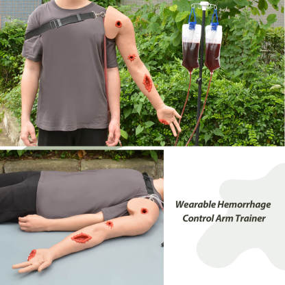 Wearable Hemorrhage Control Arm Trainer