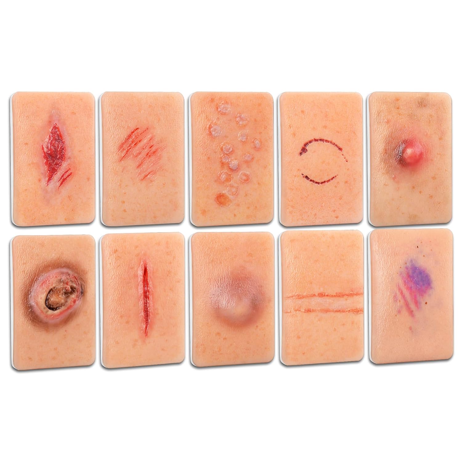10-Piece Wound & Injury Recognition Training Kit