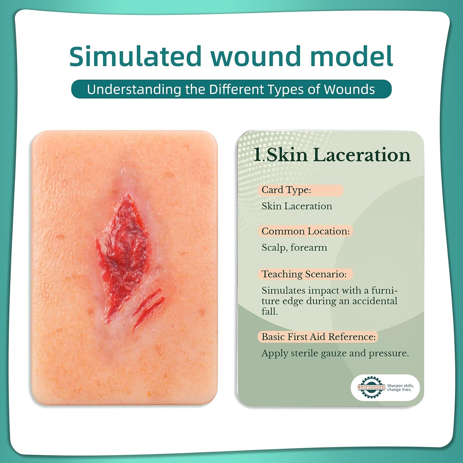 10-Piece Wound & Injury Recognition Training Kit