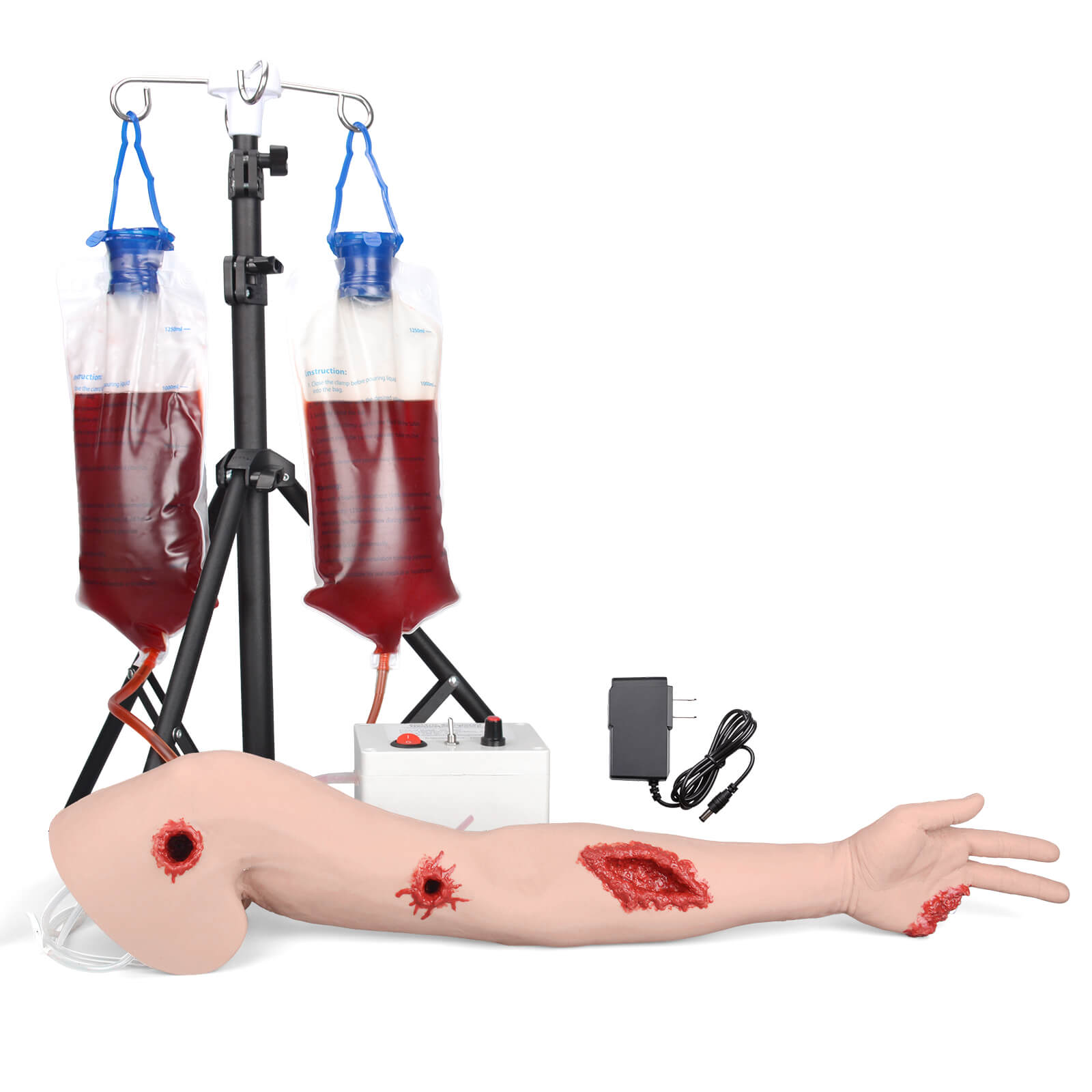 Wound Packing Arm Trainer with External Pressure Pump