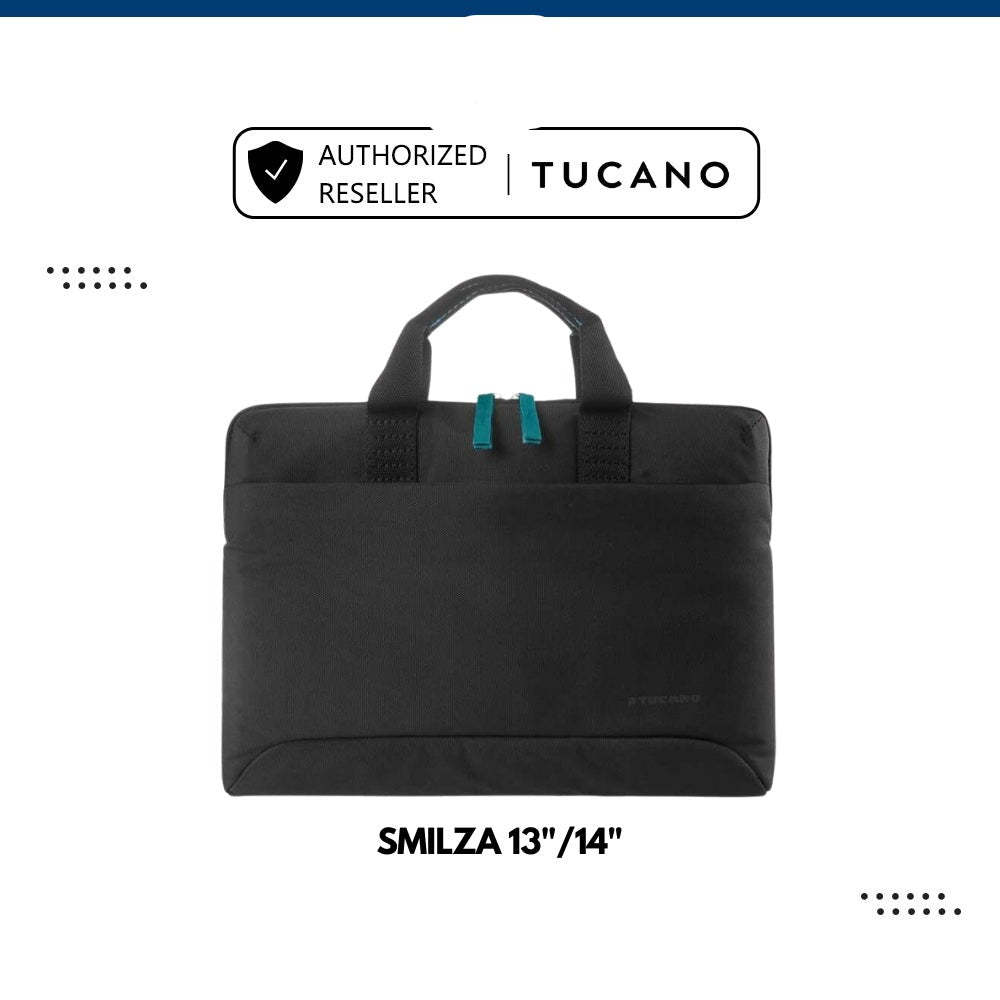 Tucano Smilza Super Slim Bag for Laptop 13 - 14 inch (Black)