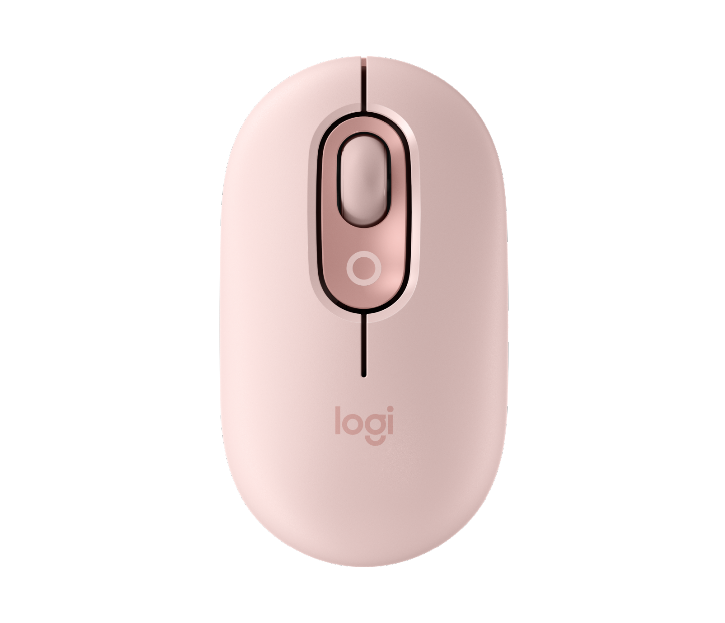Logitech POP Mouse Wireless with Customizable Emojis | SilentTouch | Precision Scroll | Bluetooth | USB Multi-device