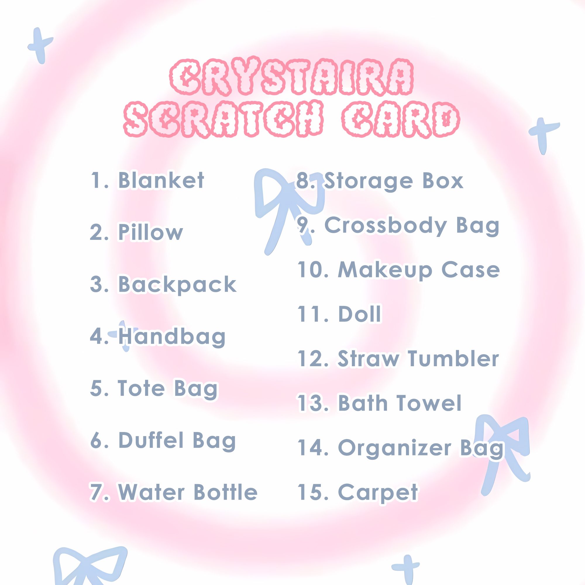 Mystery Scratch Card