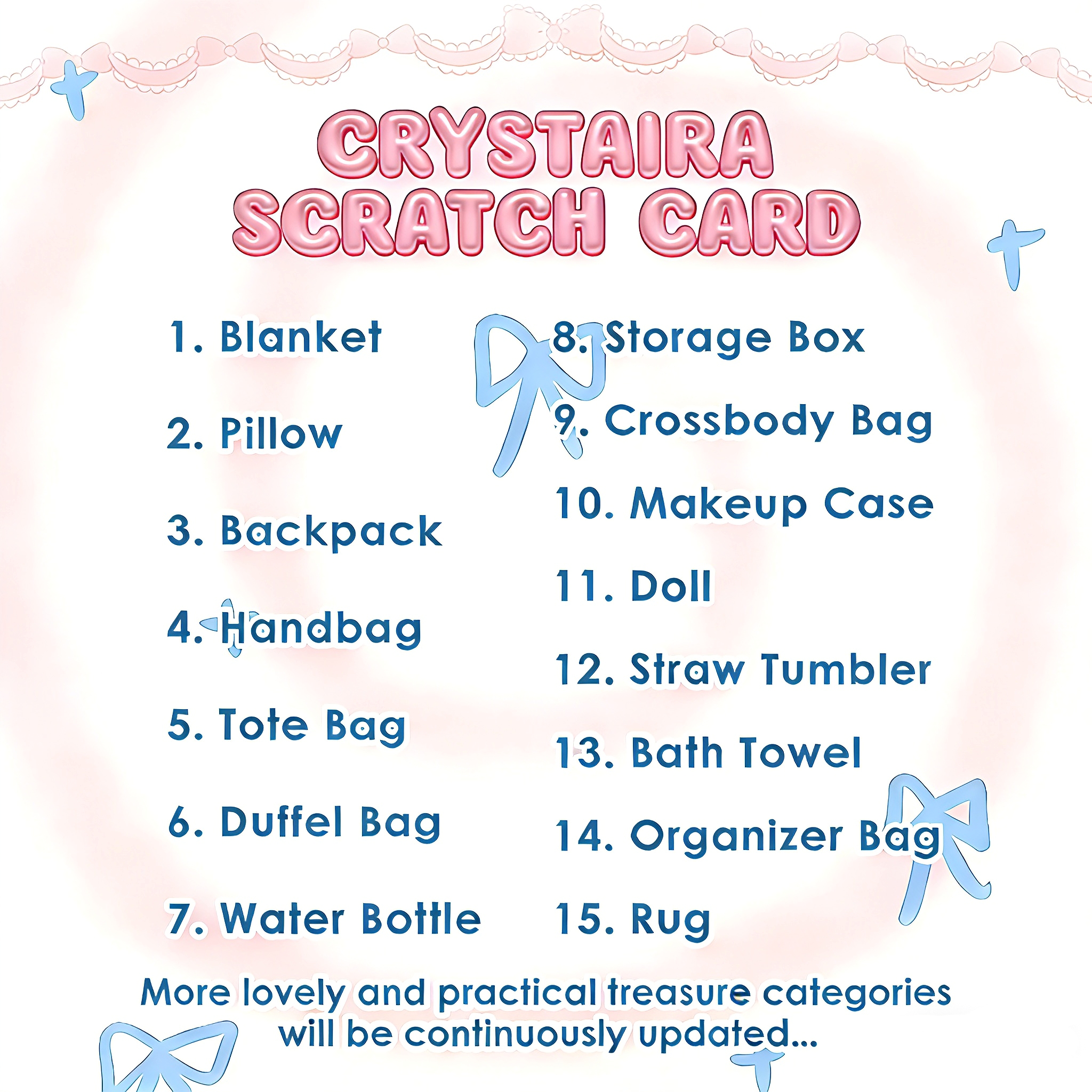 Mystery Scratch Card