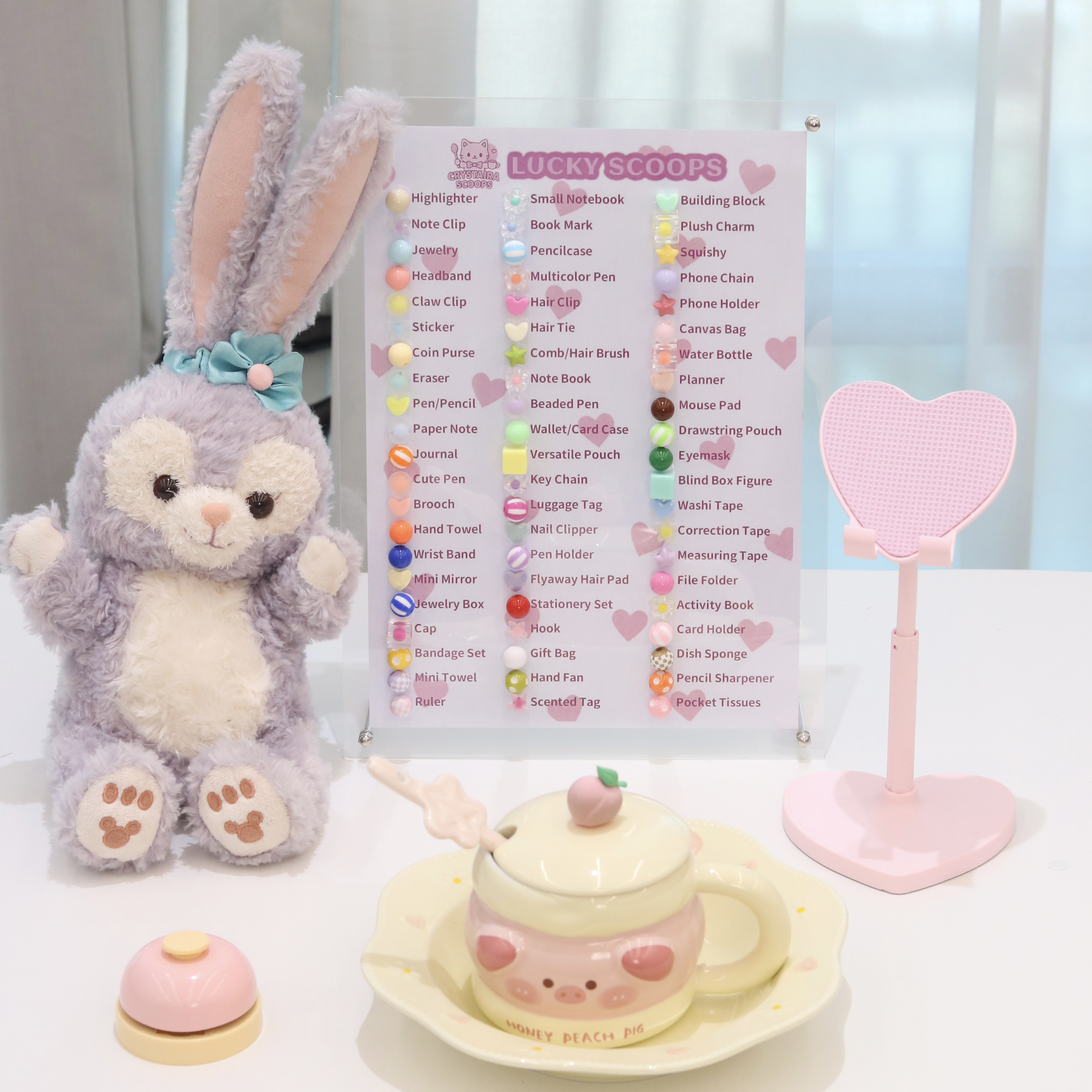 Upgraded 5.0 CYSTAIRA Stationery & Cutie Lucky Scoop（55 Categories）
