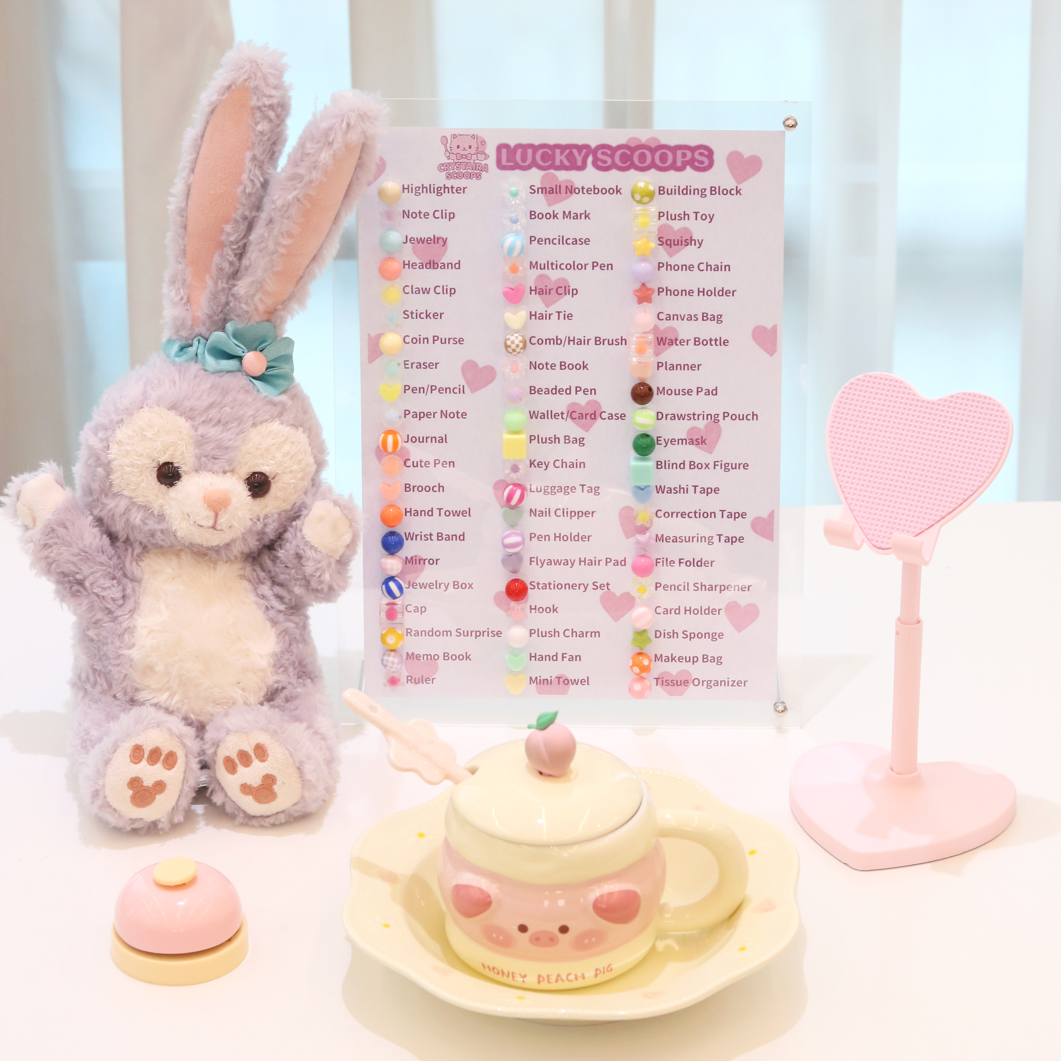 Upgraded 5.0 CYSTAIRA Stationery & Cutie Lucky Scoop（63 Categories）