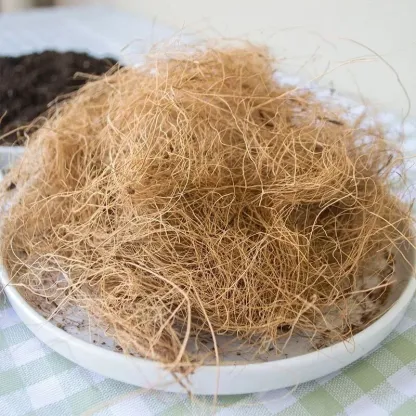 100/200g Natural Coconut Husk Fiber Flowerpot Cover Insect-proof Protect Flower Plant Soil Keep Warm Reptil Bird Nest Garden Sup
