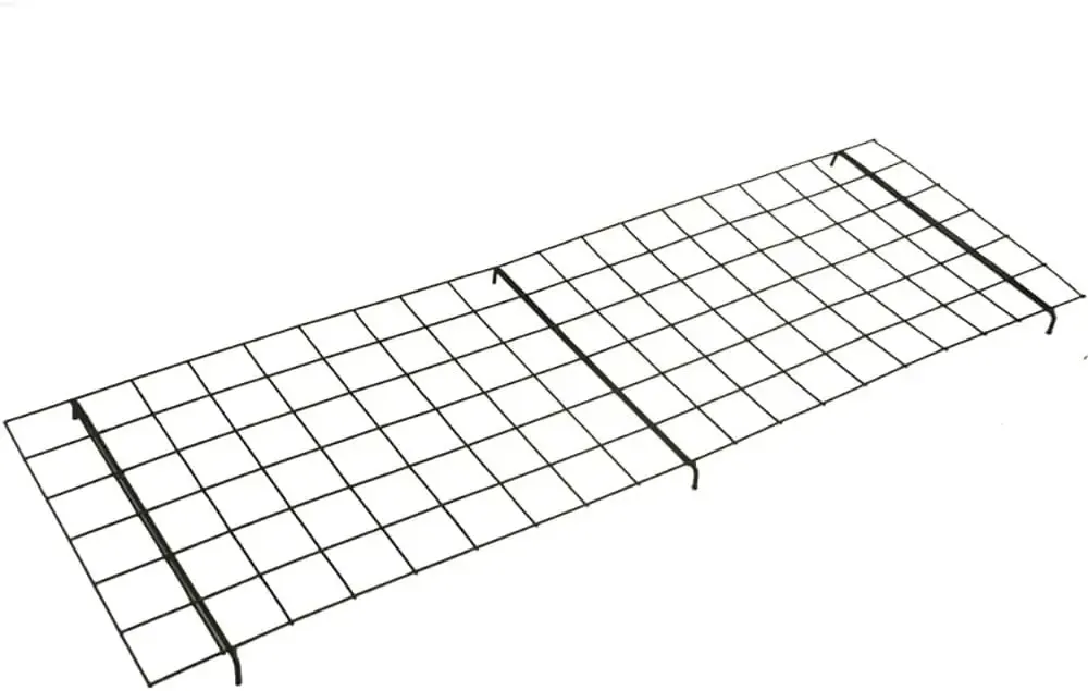 Premium Garten Mini Gewächshaus Regale, verstärkte Drahtregale mit 33Lbs Gewichtskapazität, 35 X 12 X 42 Zoll