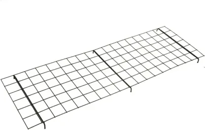 Premium Garten Mini Gewächshaus Regale, verstärkte Drahtregale mit 33Lbs Gewichtskapazität, 35 X 12 X 42 Zoll