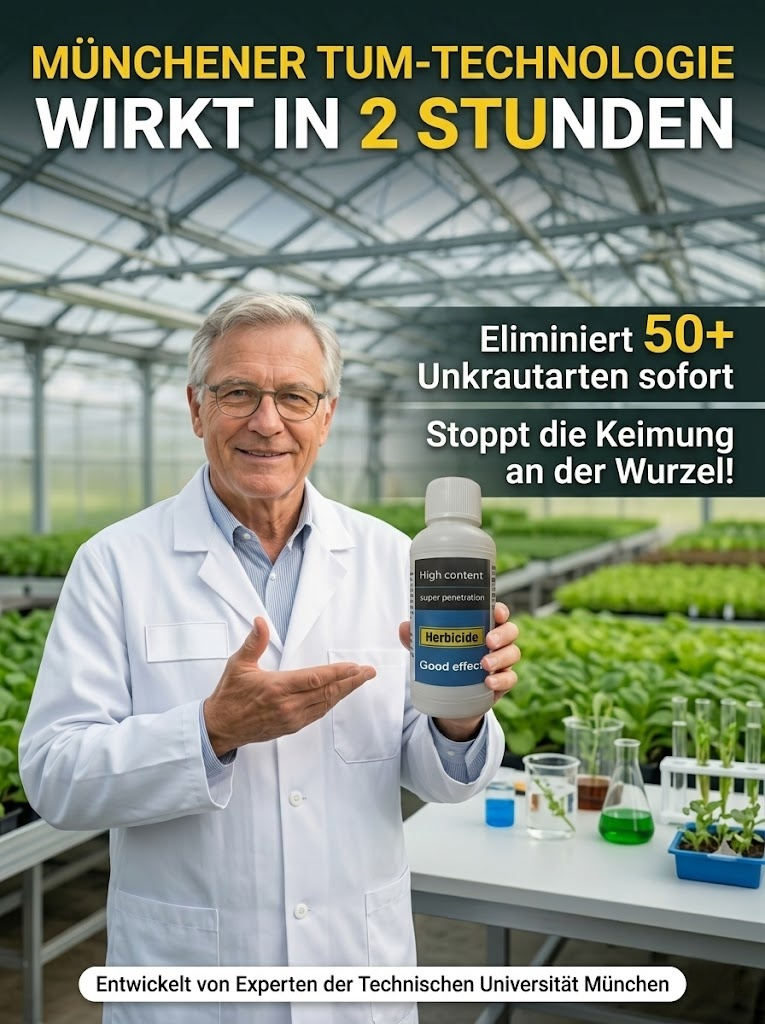 sicheres und harmloses Herbizid