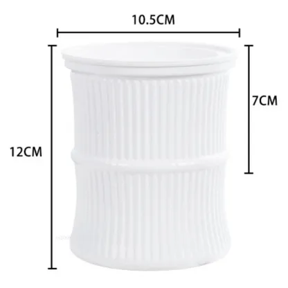 Selbstbewässernder Blumentopf Automatisch Wasserabsorbierender Blumentopf Doppelschichtiger Transparenter Plastik Sukkulenten Pflanzentopf Dekorativer Topf