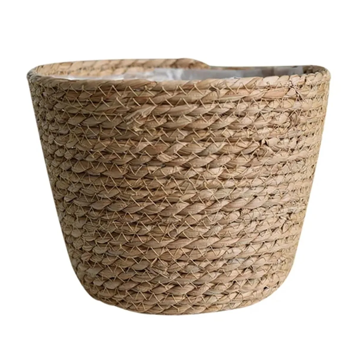 Weaving Flower Plant Pot Plant Pots Seagrass Basket Straw Basket Planter Pot Basket Indoor Outdoor Flower Pot Containers
