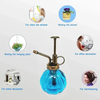 2023 Vintage Pflanze Blume Bewässerung Topf Spray Flasche Sprayer Pflanzung Sukkulenten Kessel für Garten Kleine Gartengeräte Zubehör