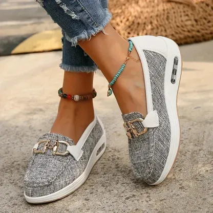 🔥LAST DAY 70% OFF - Women Comfortable Chain Decor Casual Walking Shoes