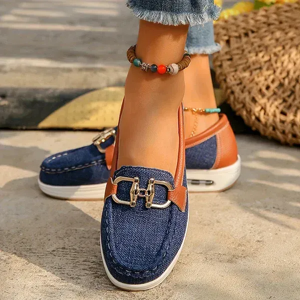 🔥LAST DAY 70% OFF - Women Comfortable Chain Decor Casual Walking Shoes