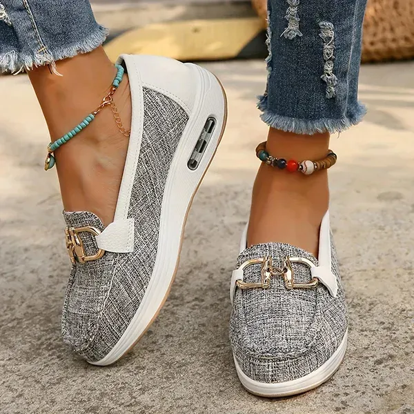 🔥LAST DAY 70% OFF - Women Comfortable Chain Decor Casual Walking Shoes