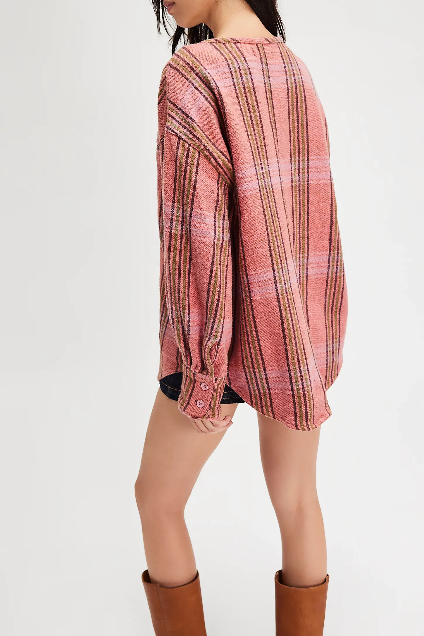 Free Perfect In Plaid Pullover
