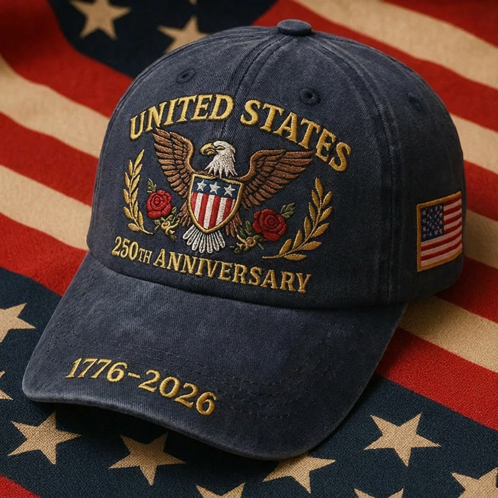 🦅Eagle & Liberty – United States 250th Anniversary Hat(Breathable & Lightweight Comfort & Unisex Fit)