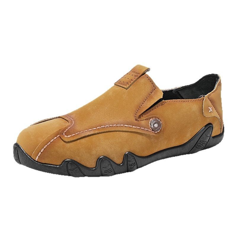 Last Day 50% OFF🔥Men's soft-soled slip-on casual leather shoes