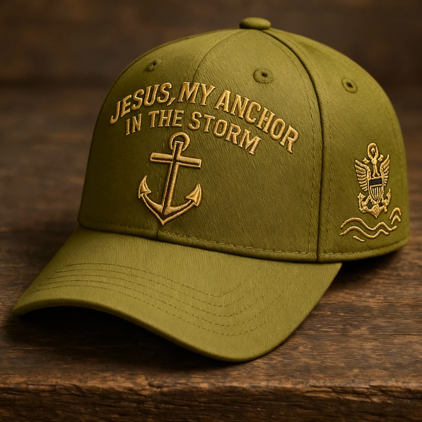 🔥Last Day 49% OFF - Jesus My Anchor In The Storm Casual Baseball Cap