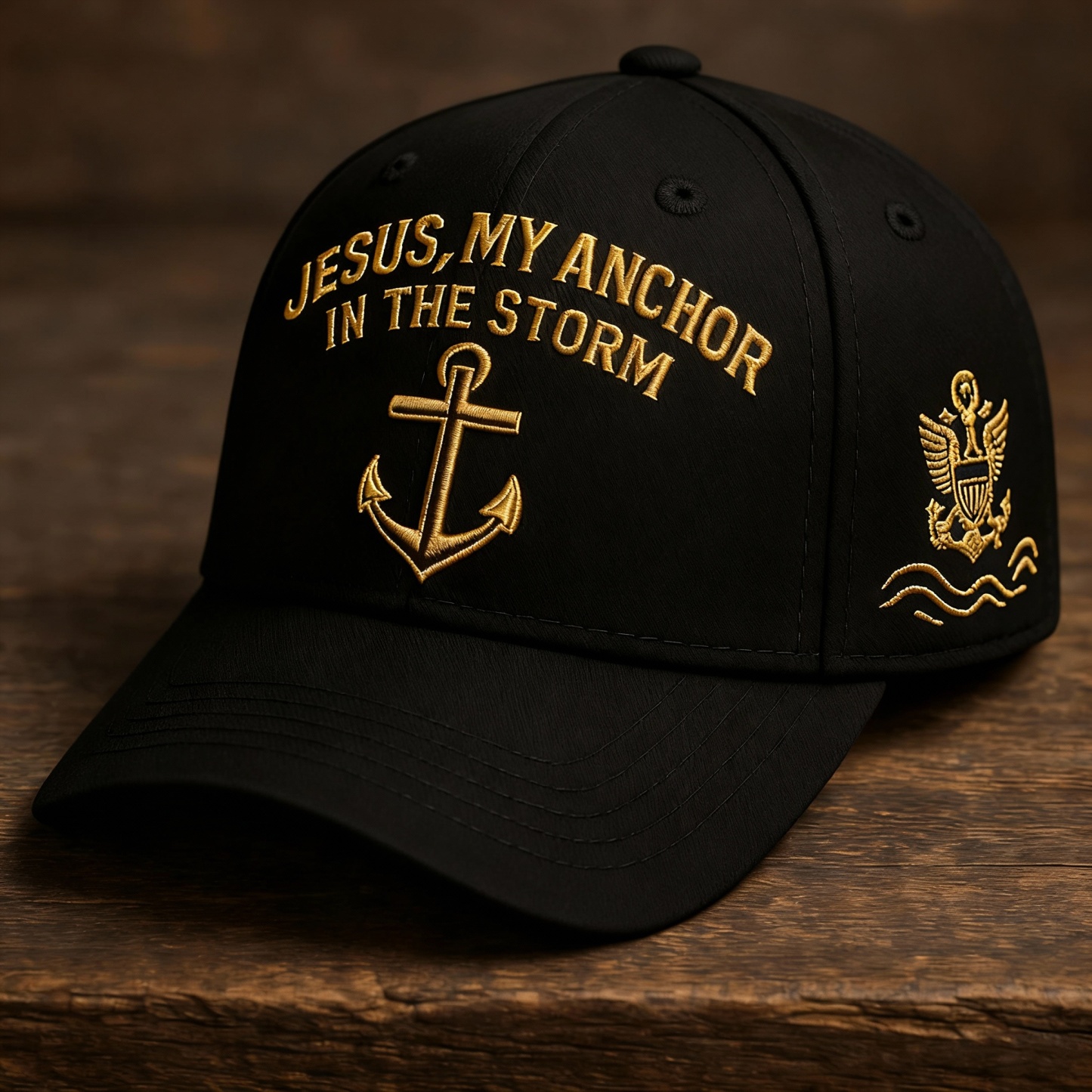 🔥Last Day 49% OFF - Jesus My Anchor In The Storm Casual Baseball Cap