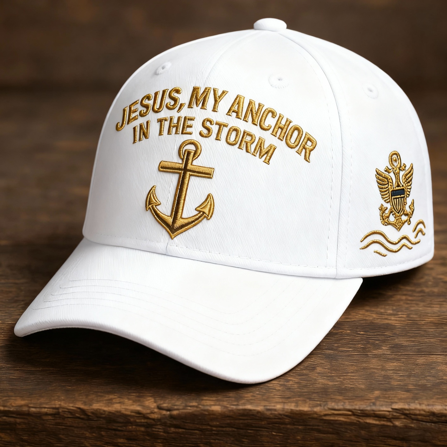 🔥Last Day 49% OFF - Jesus My Anchor In The Storm Casual Baseball Cap