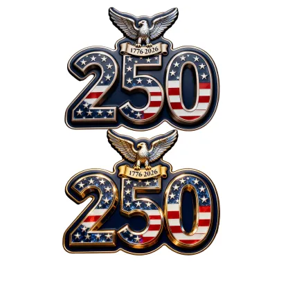 🇺🇸 250th Anniversary Commemorative Brooch
